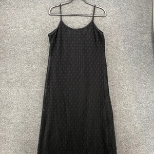 Chesley Dress Size XL Black Maxi Long Fairy Grunge Whimsical Gothic Vintage 90s